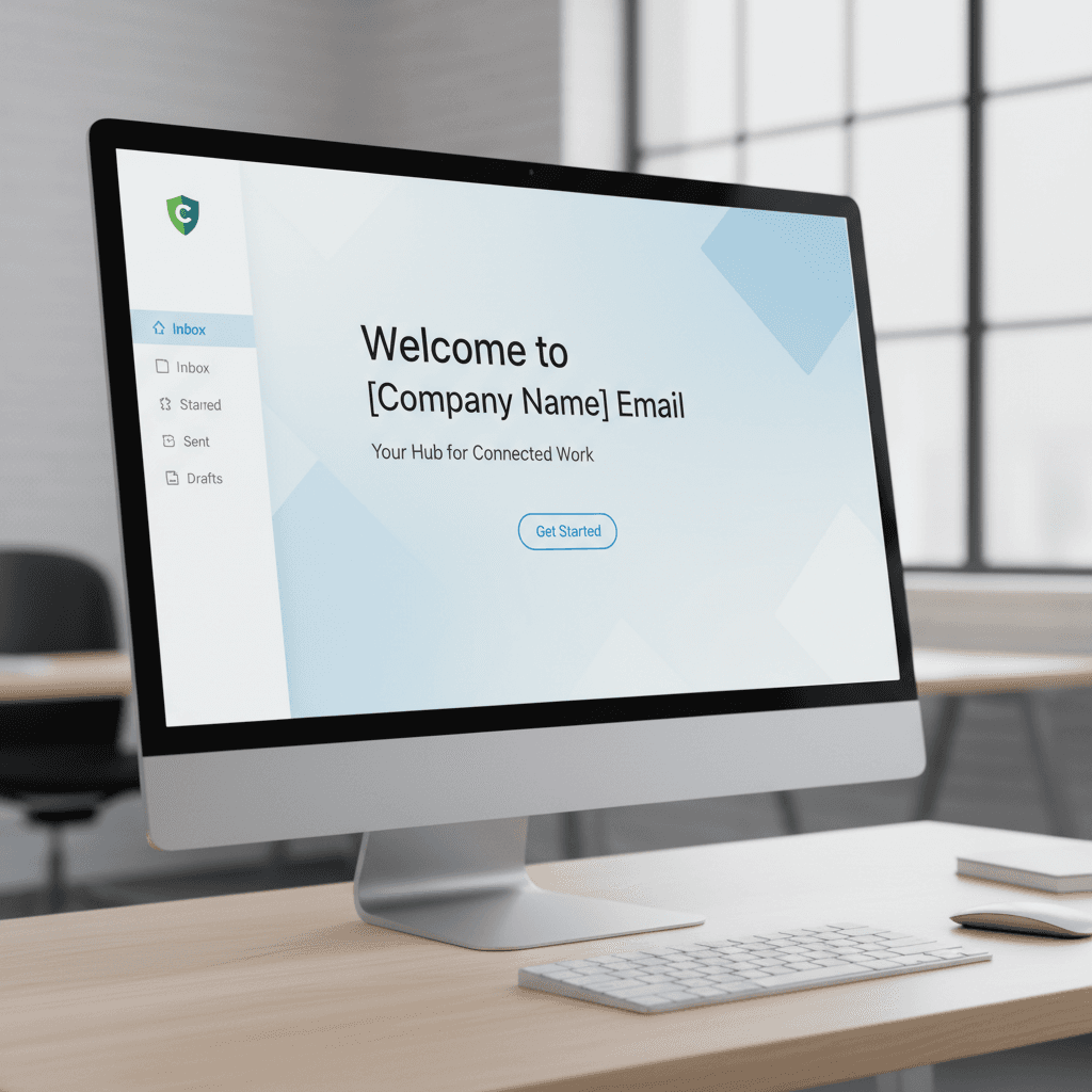 Business email illustration